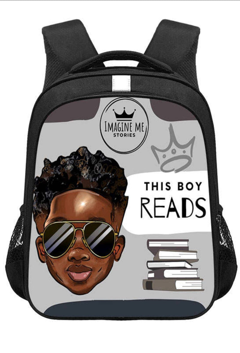 Imagine Me Stories (This Boy Reads) Backpack