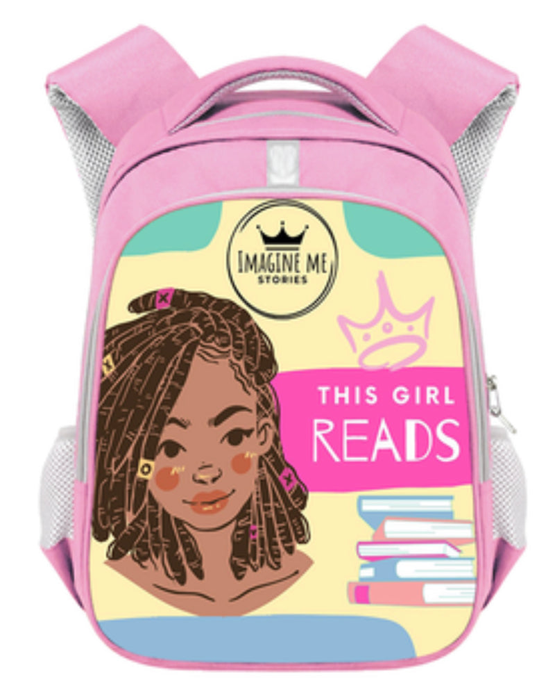 Imagine Me Stories (This Girl Reads) Backpack