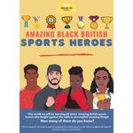 DIGITAL FILE: Amazing Black British Sports Heroes Activity Pack